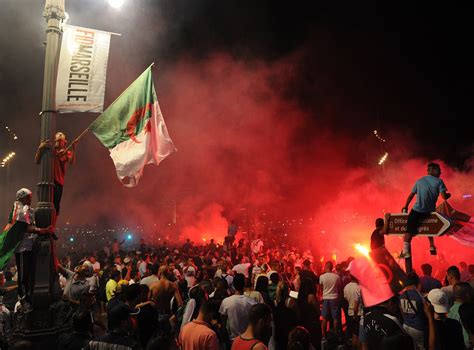 World Cup 2014 Wild Celebrations In Algeria After They Reach Knock Out