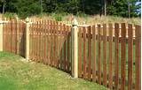 Pictures of Oak Wood Fencing