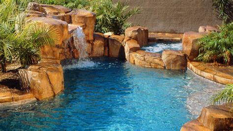 Building a water feature is very feature specific. Swimming Pool Water Features - Clarity Pool Service