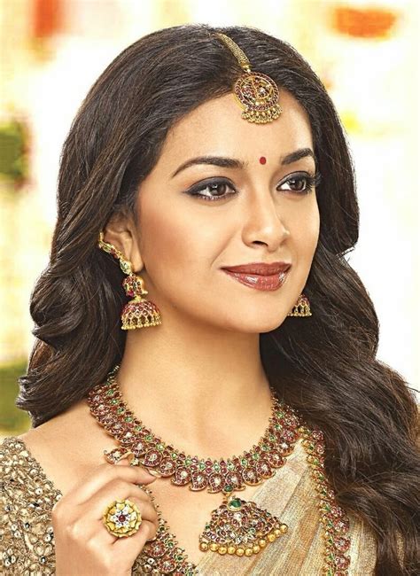Keerthy Suresh In Saree For Avr Jewellery Ad Images Beautiful Kirthi