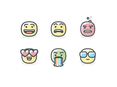 More than 4645 free resources. 6 Emojis (With images) | Free emoji, Free design resources ...