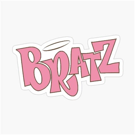 Bratz Logo Sticker By Tulayy In 2021 Aesthetic Stickers Print