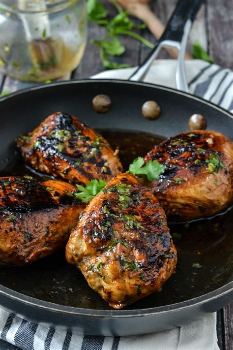 Stir in the lime zest, lime juice, cilantro, olive oil, and salt and serve! Cilantro Lime Chicken - Mother Thyme