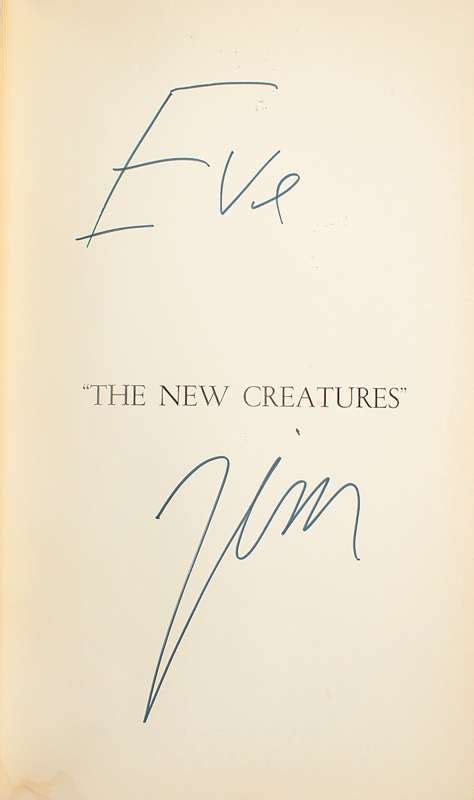 Jim Morrison The New Creatures Dedica A Eve Babitz Dago Fotogallery