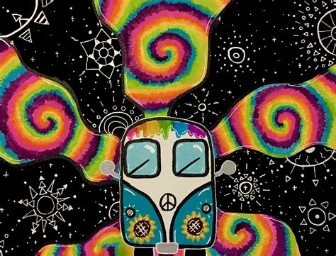 Trippy Drawing Ideas Ready To Download Hippie Paintin