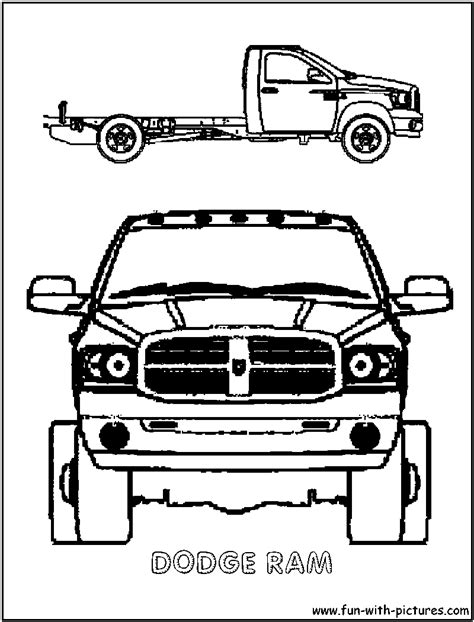 Dodge Ram Dually Coloring Pages Coloring Pages