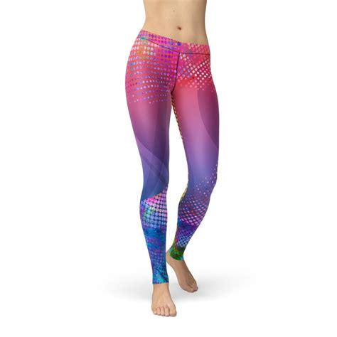 Avery Bright Colors Leggings Leggings For Women Fitness Etsy In 2021