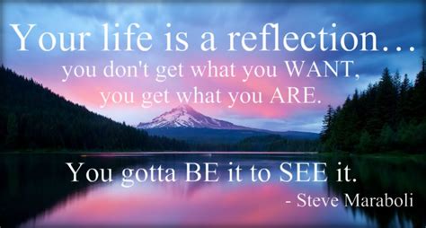 Your Life Is A Reflection Inspirational Quotes Motivation Impress