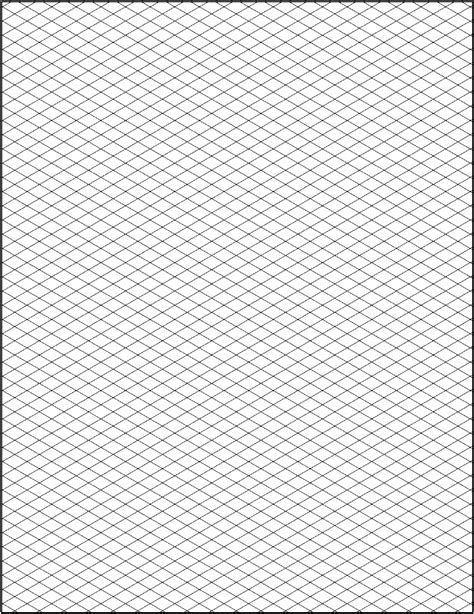 Download Free Isometric Graph Paper Grid Paper Printable Isometric