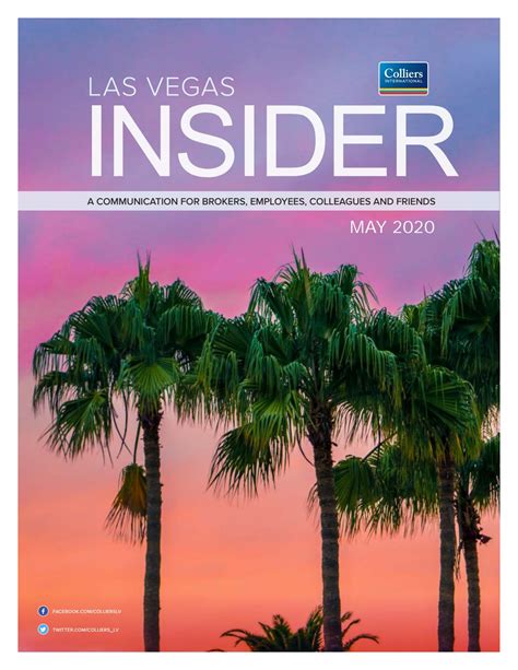 Las Vegas Insider May 2020 By Colliers Las Vegas Issuu