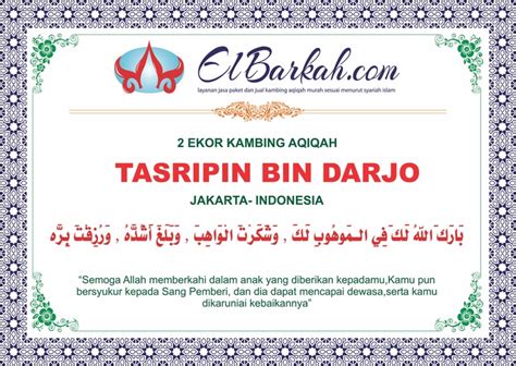 Kejujuran merupakan satu perbuatan yang mulia dan agama islam. DOA AQIQAH UNTUK TASRIPIN BIN DARJO . melalui jasa aqiqah ...