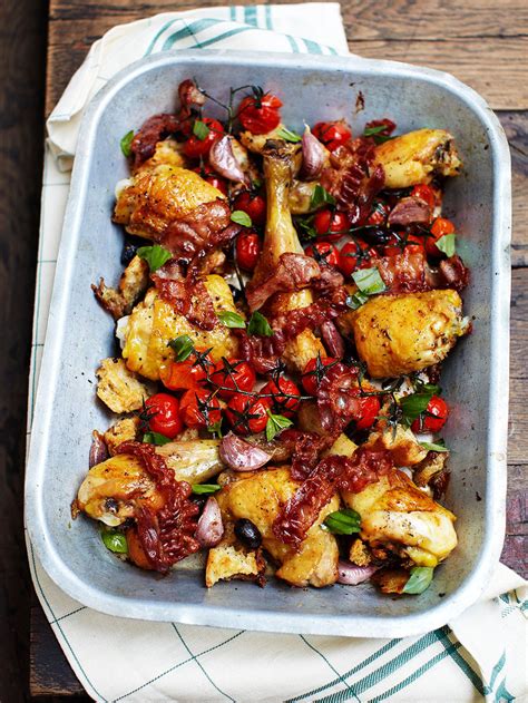 Chicken Thigh Tray Bake Recipe Jamie Oliver Chicken Recipe
