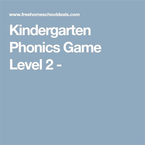 Free File Folder Games For Homeschool Learning And Fun {huge Collection} Kindergarten Phonics