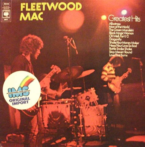 Fleetwood Mac Fleetwood Mac Greatest Hits Vinyl Lp Compilation