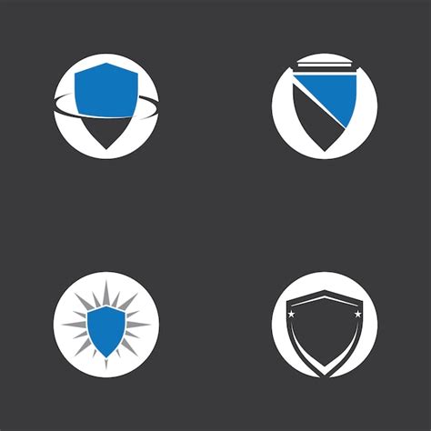 Premium Vector Shield Protection Logo Vector Illustration