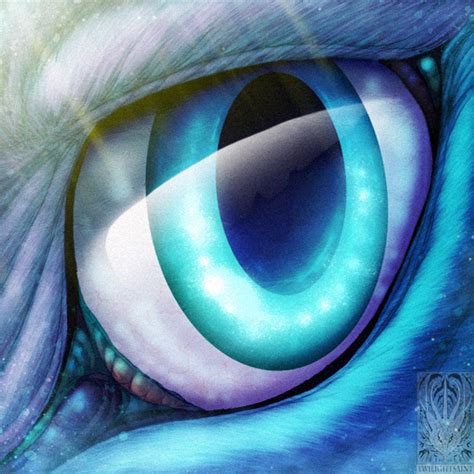 Eyecon Comish Azure Gaze — Weasyl