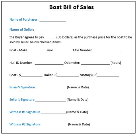 Bill Of Sale Examples Laptrinhx