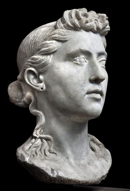 Busto Femminile Roma Via Latina Da Un Colombario Presso La Casa