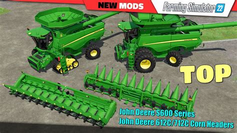 Fs22 John Deere S600 Series 612c712c Corn Headers By Jhhg