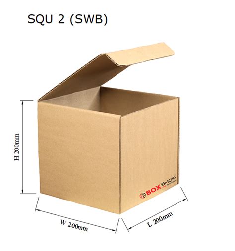 Square Cardboard Box 2 For Sale Box Shop Johannesburg Packaging