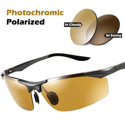 Best Men S Day Night Photochromic Polarized Sunglasses For Drivers Male Safety Riding Cycling