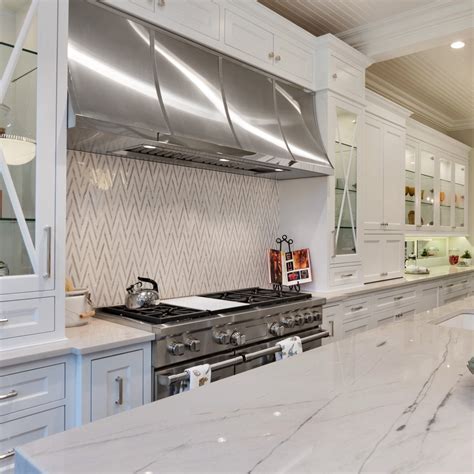 The range hood and stainless steel can collect dust and grease. Stainless Steel Range Hoods | Custom Metal Home