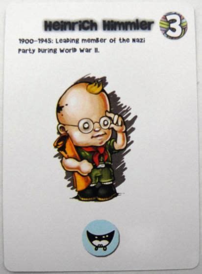 Evil Baby Orphanage Heinrich Himmler Promo Card Board Game