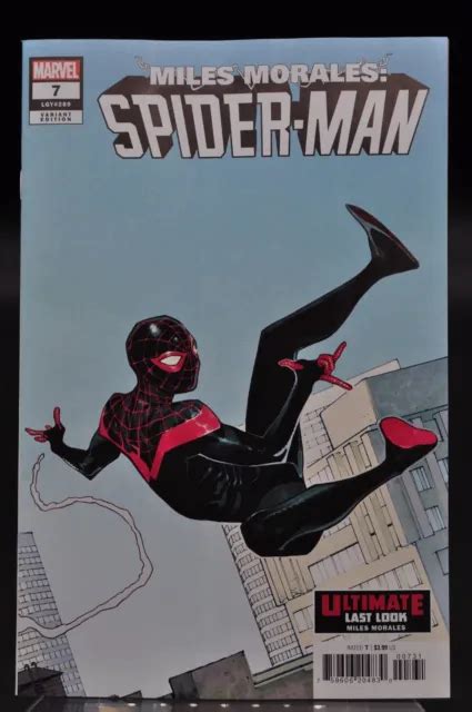 Miles Morales Spider Man 7 Pichelli Variant Cover 2023 Marvel Comics