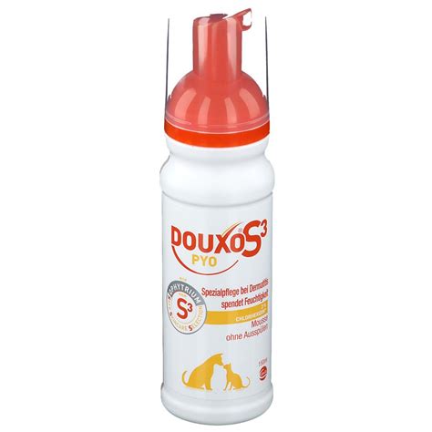 Douxo S3 Pyo Antiseptic Antifungal Chlorhexidine Dog Mousse Bottle