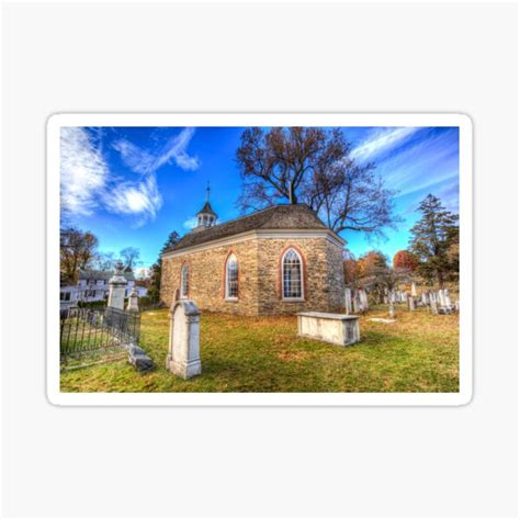 Sleepy Hollow Dutch Church Sticker For Sale By Bejacs Redbubble