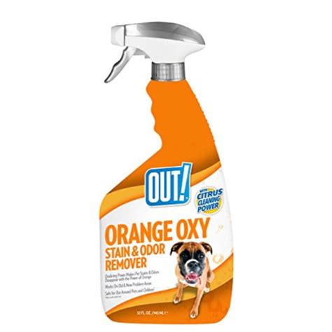 Out Orange Oxy Stain And Odor Remover Pet Stain And Odor Remover