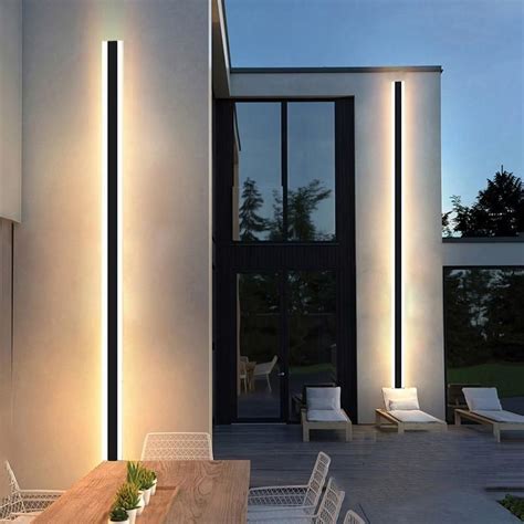 Modern Outdoor Wall Lighting Add A Stylish Touch To Any Outdoor Space