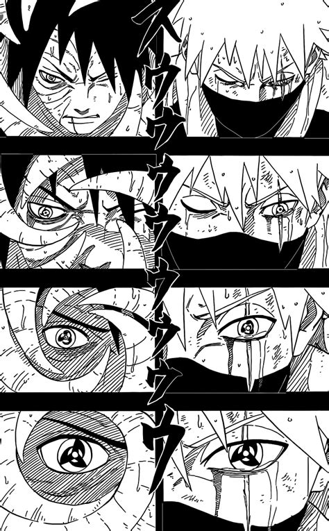 Kakashi Mangekyou Sharingan Susanoo Obito Obtains Mangekyou Sharingan