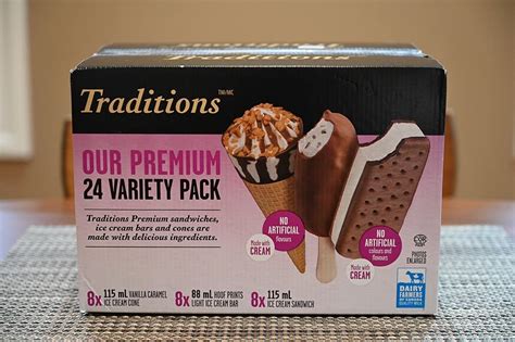 Costco Traditions Variety Ice Cream Pack Review Costcuisine