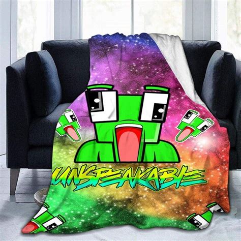 Unspeakable Full Colour Blanket Frog Logo Blanket Unspeakable