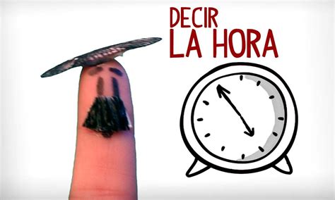 Il doit y avoir une différence d'au moins {0} heures entre l'heure d'enlèvement au plus tôt et l'heure limite d'enlèvement. L'heure en espagnol, Apprendre le vocabulaire et les expressions - YouTube