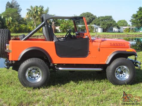 Jeep Cj7 4x4 Off Road Laredo Jeep Wrangler Automatic Cj7 Lifted Mud