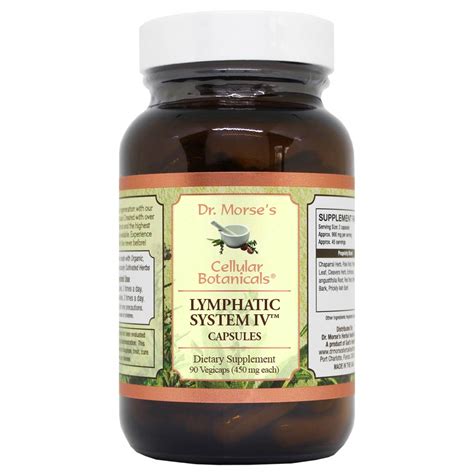 lymphatic system support supplements lymphatic system iv 90 capsules dr morse s herbal
