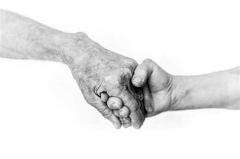 Senior Hands Isolated Stock Photo Download Image Now Istock