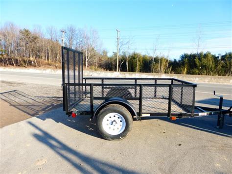Carry On 5 X 8 Utility Trailer W 24 Mesh New Enclosed Cargo