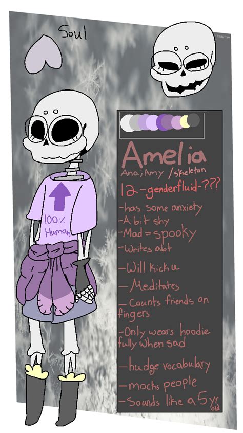 Amelia Skeleton Oc By Nablika On Deviantart