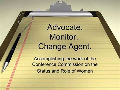 Ppt Advocate Monitor Change Agent Powerpoint Presentation Free