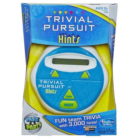 Trivial Pursuit Hints Game Electronic Handheld Trivia Game Walmart