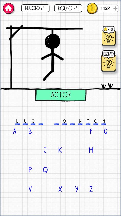 Hangman Online Classic Stickman Word Game For Android Apk Download