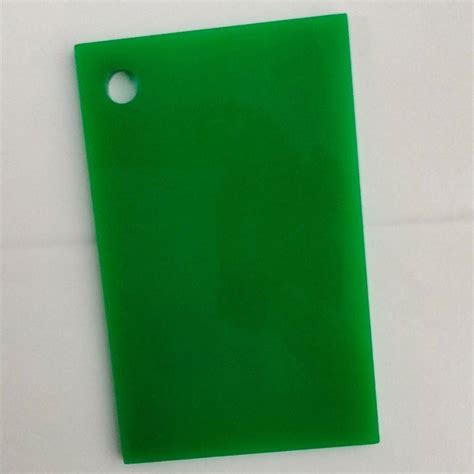 Green Polished 6mm Extruded Acrylic Sheets Size 4x6 Ft At Rs 40