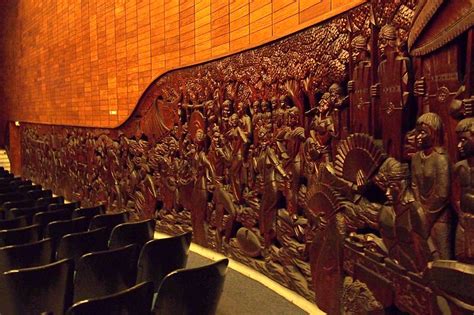National Museum Now Displays Jose P Alcantaras 50 Feet Relief