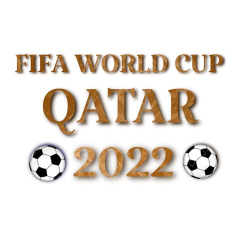 Fifa World Cup Qatar 2022 With Wood Effect Text And Two Ball Fifa World Cup World Cup
