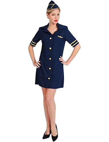 Top 8 Stewardess Kostüm Damen Blau Kostüme Für Erwachsene Oxnetni