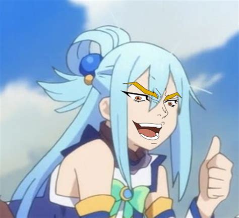 You Thought This Was A Picture Of The Goddess Aqua But It Was Me Dio