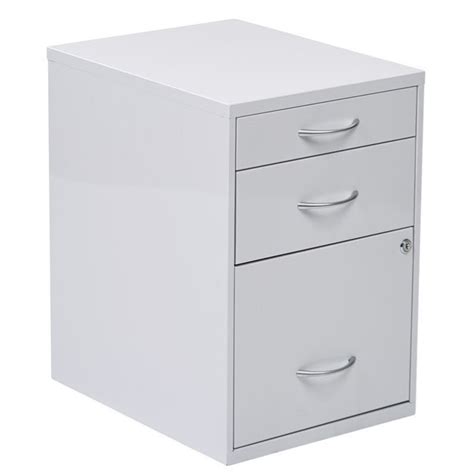 Get free shipping on qualified white file cabinets or buy online pick up in store today in the furniture department. 3 Drawer Filing Cabinet in White - HPBF11